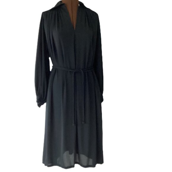 Vintage Ports Int'l Black Dress - Picture 2 of 7